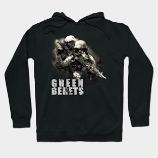 Green Berets Special Forces in Action Hoodie